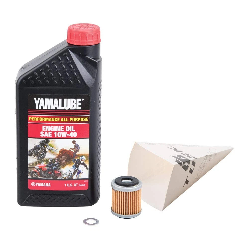 4X Tusk 4-Stroke Oil Change Kit for Yamalube All Purpose 10W-40 (152-986-0342)