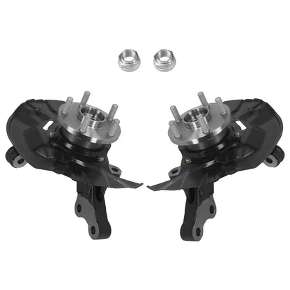 2 Wheel Bearing Hub Knuckle Assembly for Toyota Matrix (2003–2008) FWD
