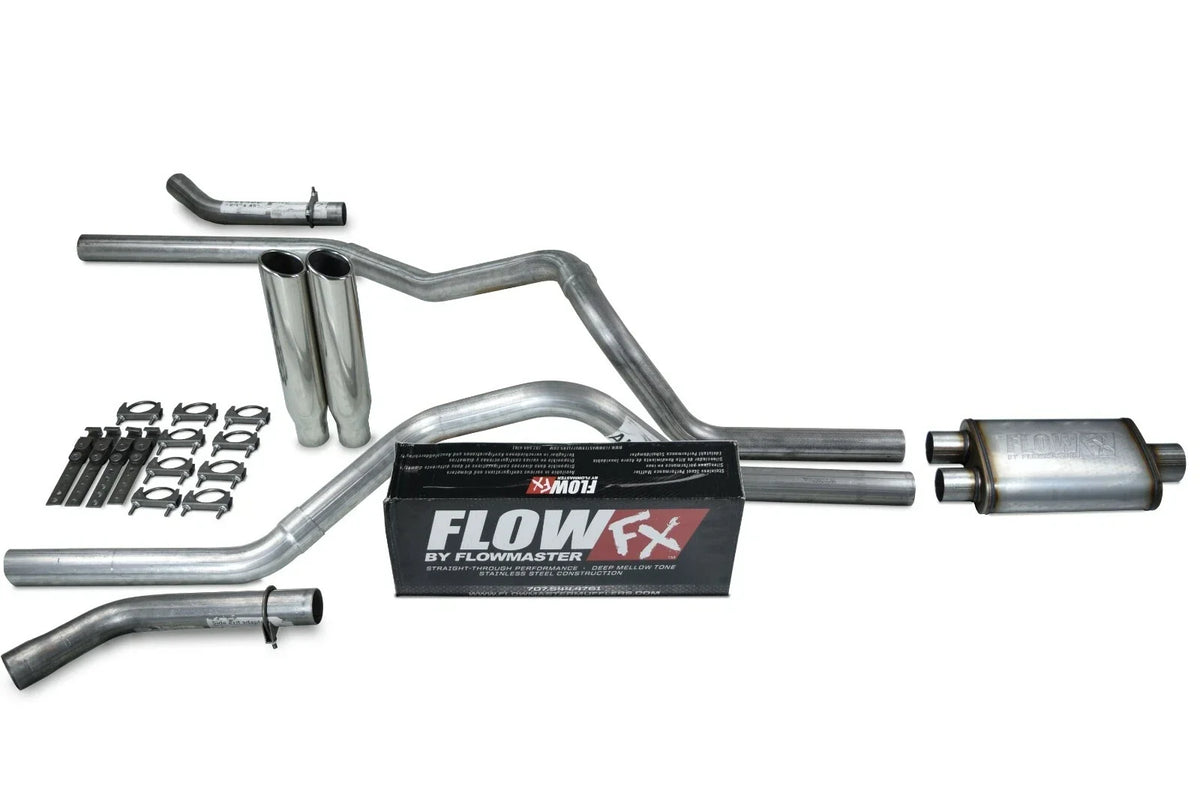 2.5" Dual Exhaust Kit for Dodge Ram 1500 (1994–2003) Flowmaster Flow FX