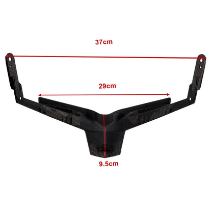 Front Upper Nose Headlight Cover Fairing for Honda CBR650R (2024–2025) Carbon A9