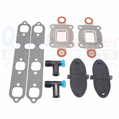 Exhaust Manifold Kit for MerCruiser GM V6 (14358T, 32-14358, 44348)