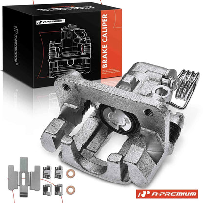 A-Premium Rear Passenger Side Brake Caliper w/Bracket for Ford Mustang (1994–1998) 5066422AA, 18-B4844, 18B4844