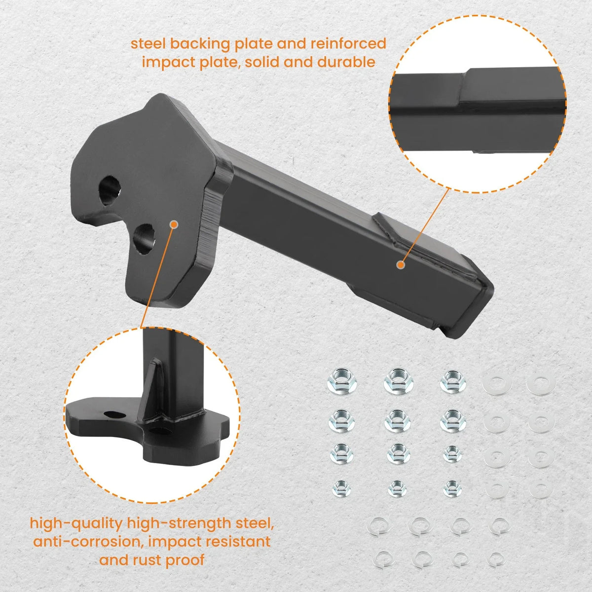 Wheel Hub Removal Tool for All Axle Bolt Hubs 5/6/8 Lug (8629)