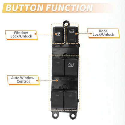 Power Window Switch for Nissan Tiida (2006–2010)