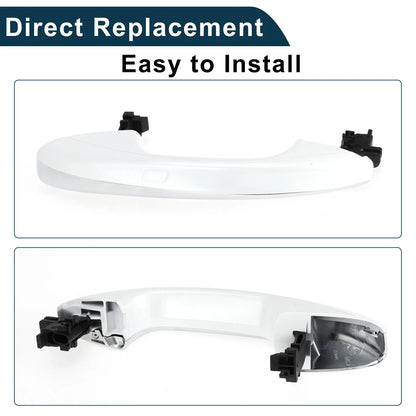 Outside Exterior Door Handle for Mercedes-Benz W205 (2015–2021) No.A0997605501 Black White