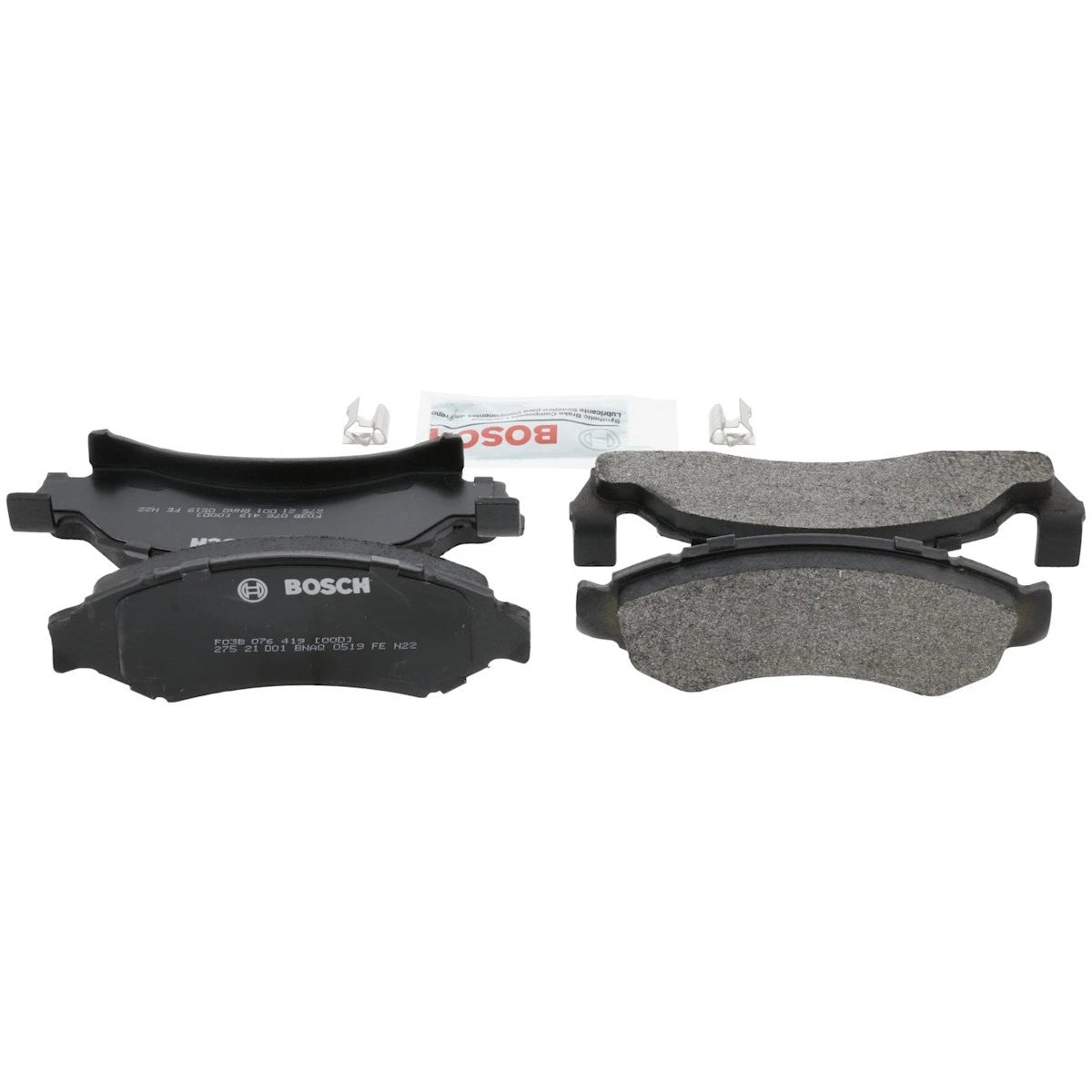 2X BP375 Brake Pad Set for Ford Bronco E-150 (1986–1993)