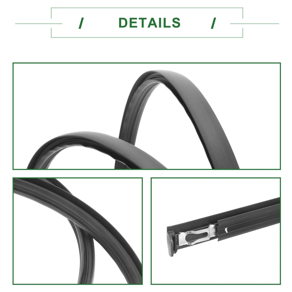 1pc Left Roof Sealing Strip Sunroof Trim No. 74316SAA003 for Honda Fit Jazz (2007–2008)