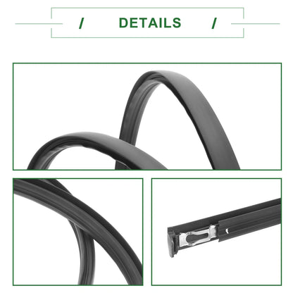 1pc Left Roof Sealing Strip Sunroof Trim No. 74316SAA003 for Honda Fit Jazz (2007–2008)