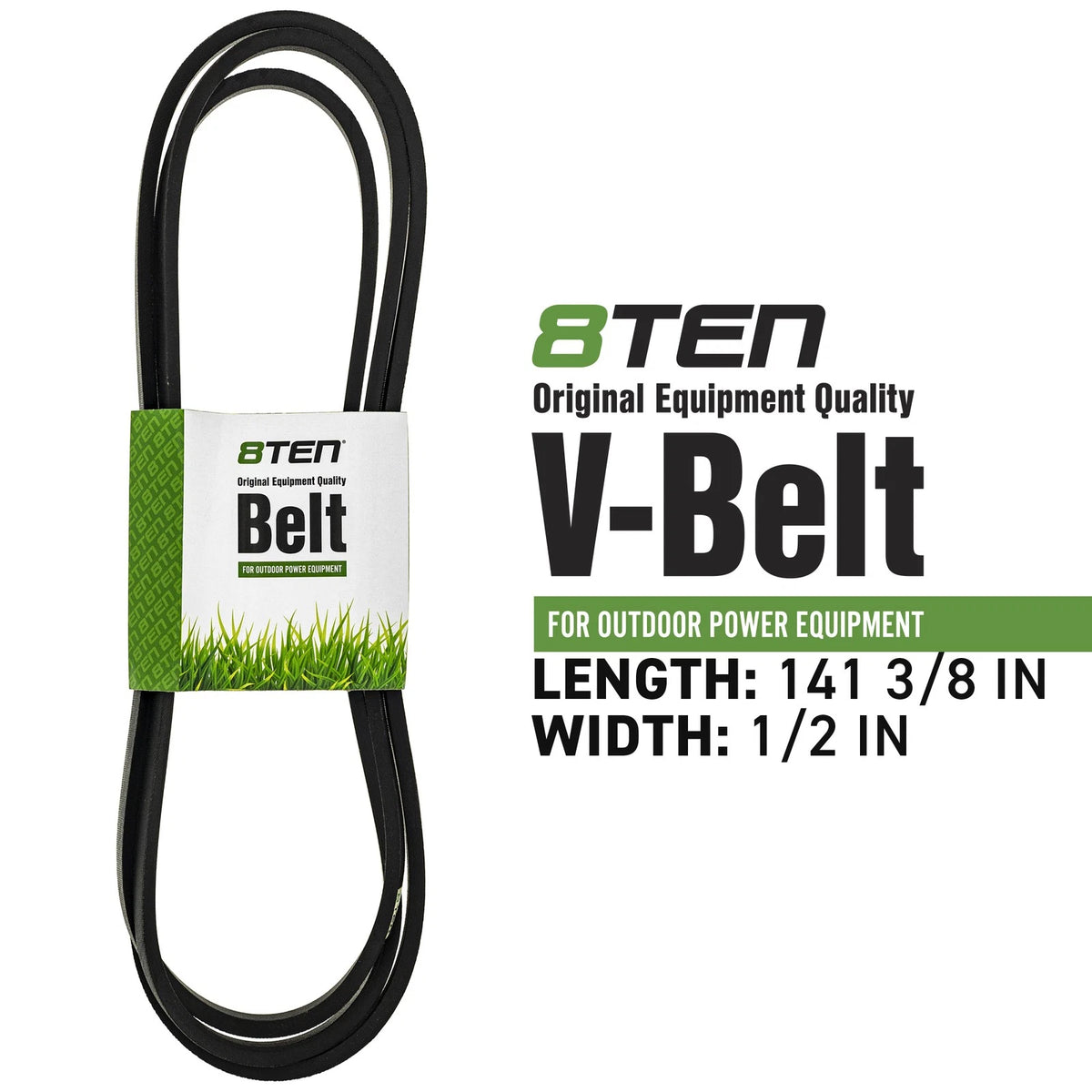 8TEN Drive Belt for Toro GrandStand Z Master Z300 (40-48 Inch) (114-0453)