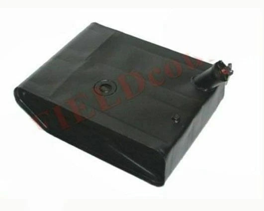 Black Steel Fuel Gas Tank with Lock Cap for Willys CJ 46-64