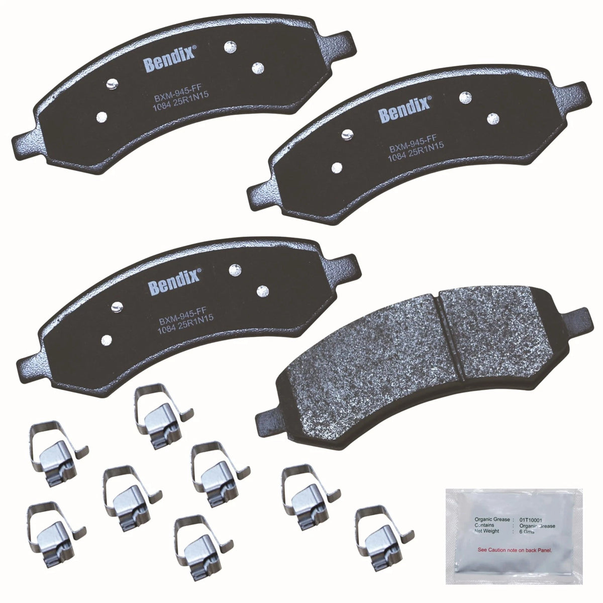 SemiMetallic Front Brake Pads for Chrysler Dodge Ram Mitsubishi