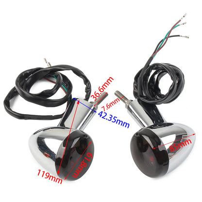 12V Rear Turn Signal Lights  for Harley XL883 1200 X48 (2004-2022)