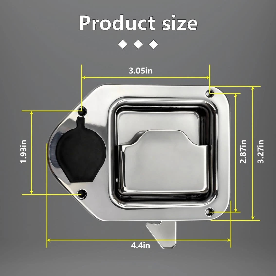 304 Stainless Steel Latch for Truck Tool Box