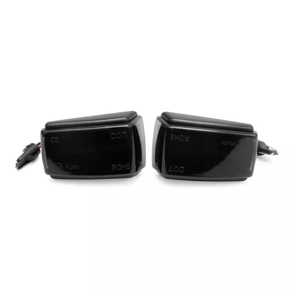 2X Smoked LED Side Marker Light Indicator for Volvo C70 S40 S70 V40 V70 (1998–2004)
