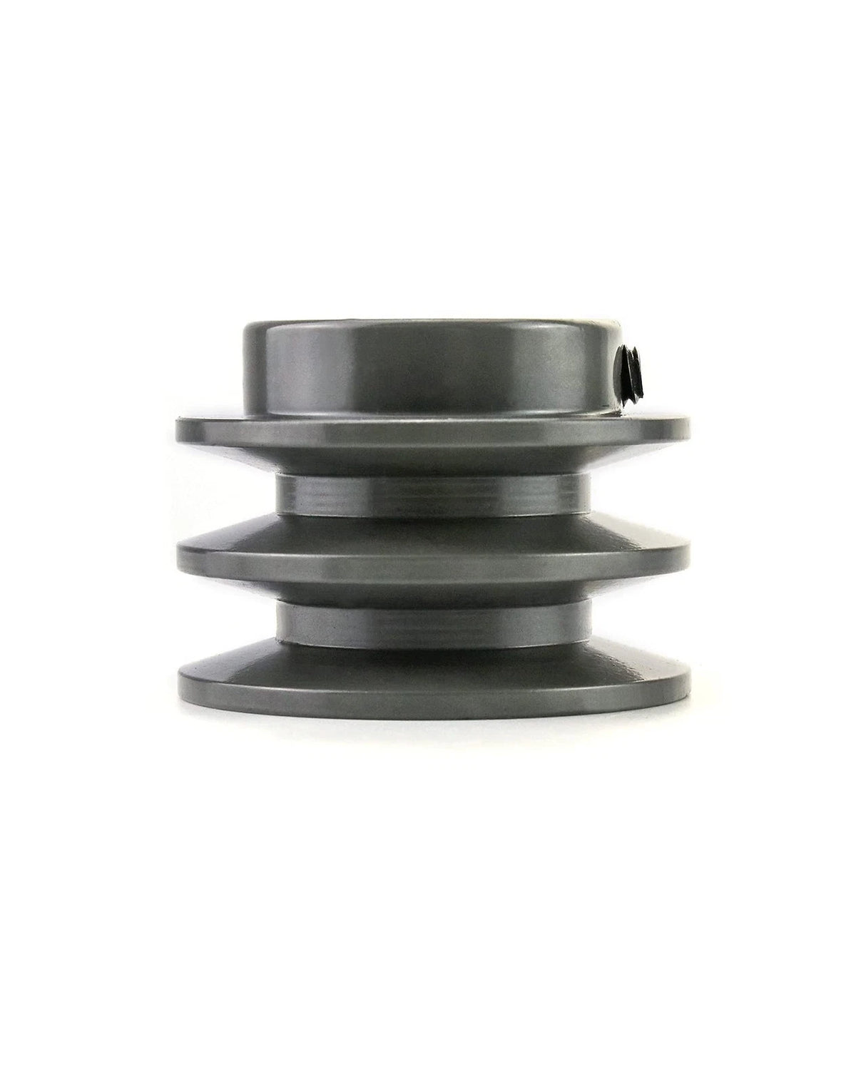 2X Double Groove Pulley/Sheave for QWORK (2.55" OD, 1" Bore)
