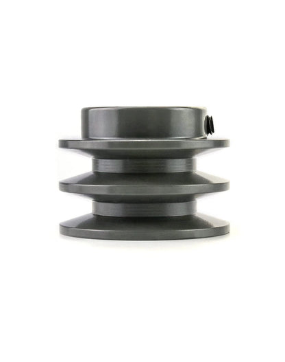 2X Double Groove Pulley/Sheave for QWORK (2.55" OD, 1" Bore)