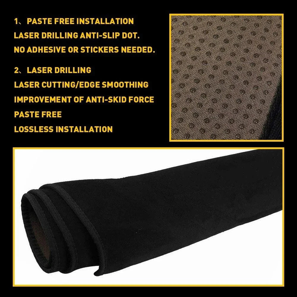 Dash Cover Mat for Chevy Silverado/Tahoe/Suburban (1999–2006) Black