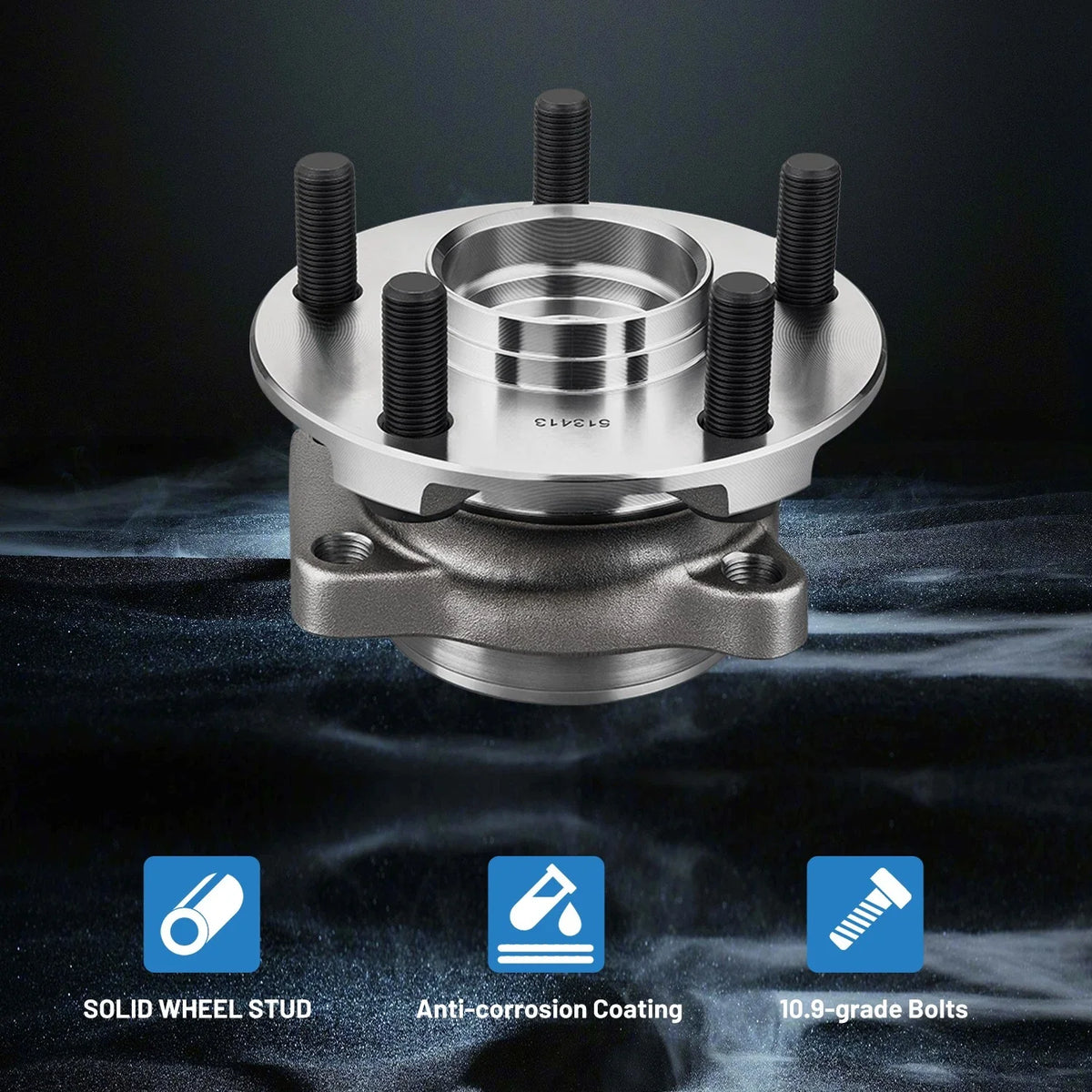 Front Wheel Bearing and Hub Assembly for Subaru XV Crosstrek (2014–2015)