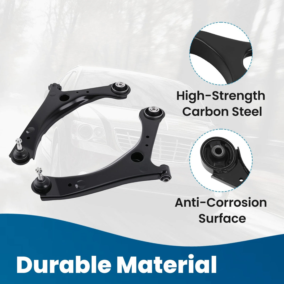Front Lower Control Arm Sway Bar Link for Dodge Grand Caravan Routan (2008–2020)