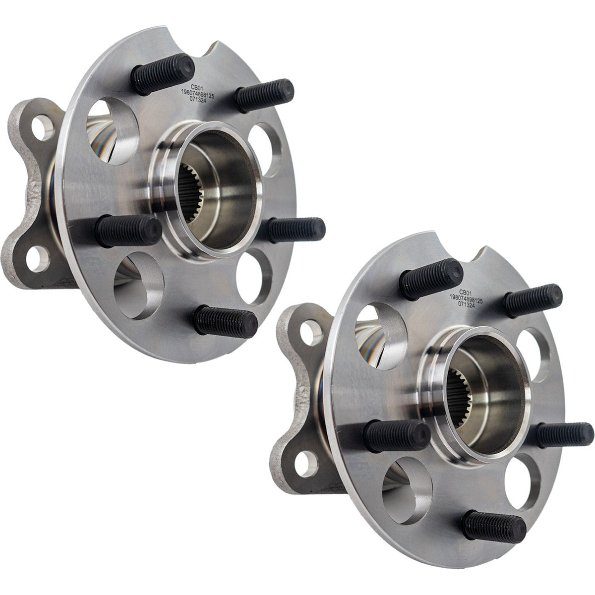 Set of 2 Wheel Hubs for Toyota Venza