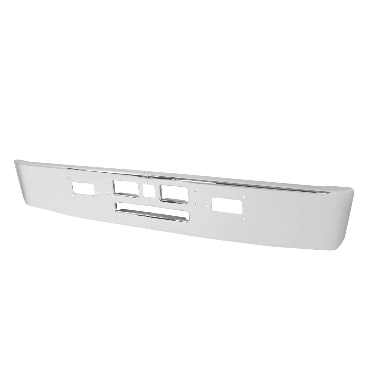 2-Piece Chrome Steel Front Bumper Assembly for Mack R600 R700 (1982–1991) - CON-A000285