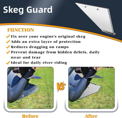 Skeg Guard for Suzuki DT150 DT175 DT200 DF200 DF225 DF250 (35-SS645)
