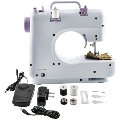 Sewing Machine with 12 Built-In Stitches for Crafting and Mending