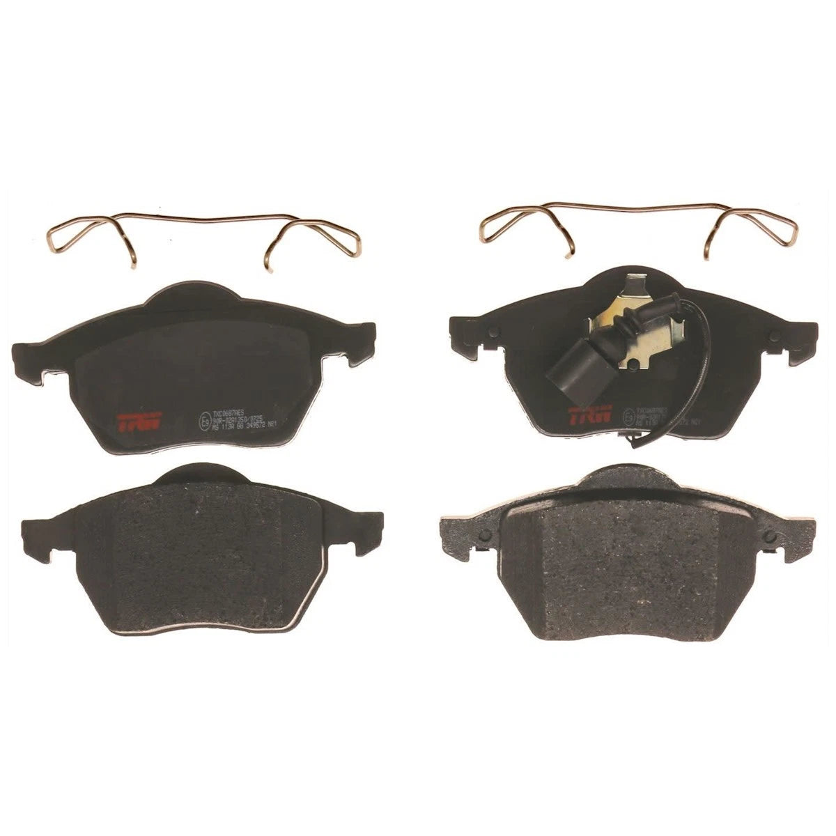 2X Brake Disc and Pad Kit for Audi TT Quattro (KIT-070624-143, 12133062)