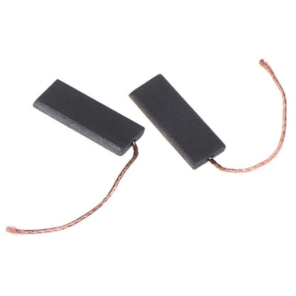 Set of 2 Carbon Brushes for Motor (2021) 70mm Length 5x13.5x40mm Black