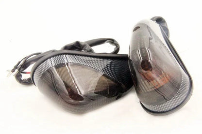 Smoke Euro LED Flush Mount Turn Signal for Kawasaki Ninja EX 250, Yamaha YZF-R6S