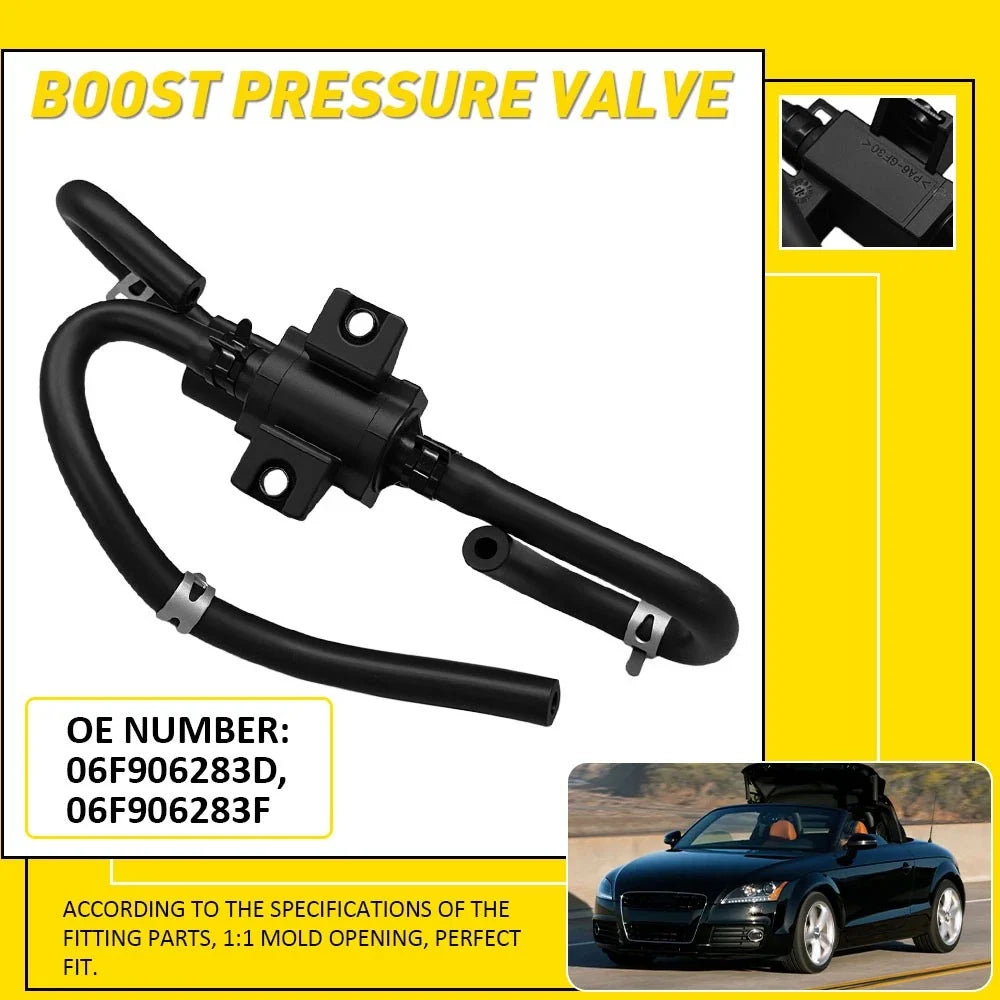Turbocharger Boost Pressure Valve Solenoid 06F906283D for Audi TT (2007–2013)