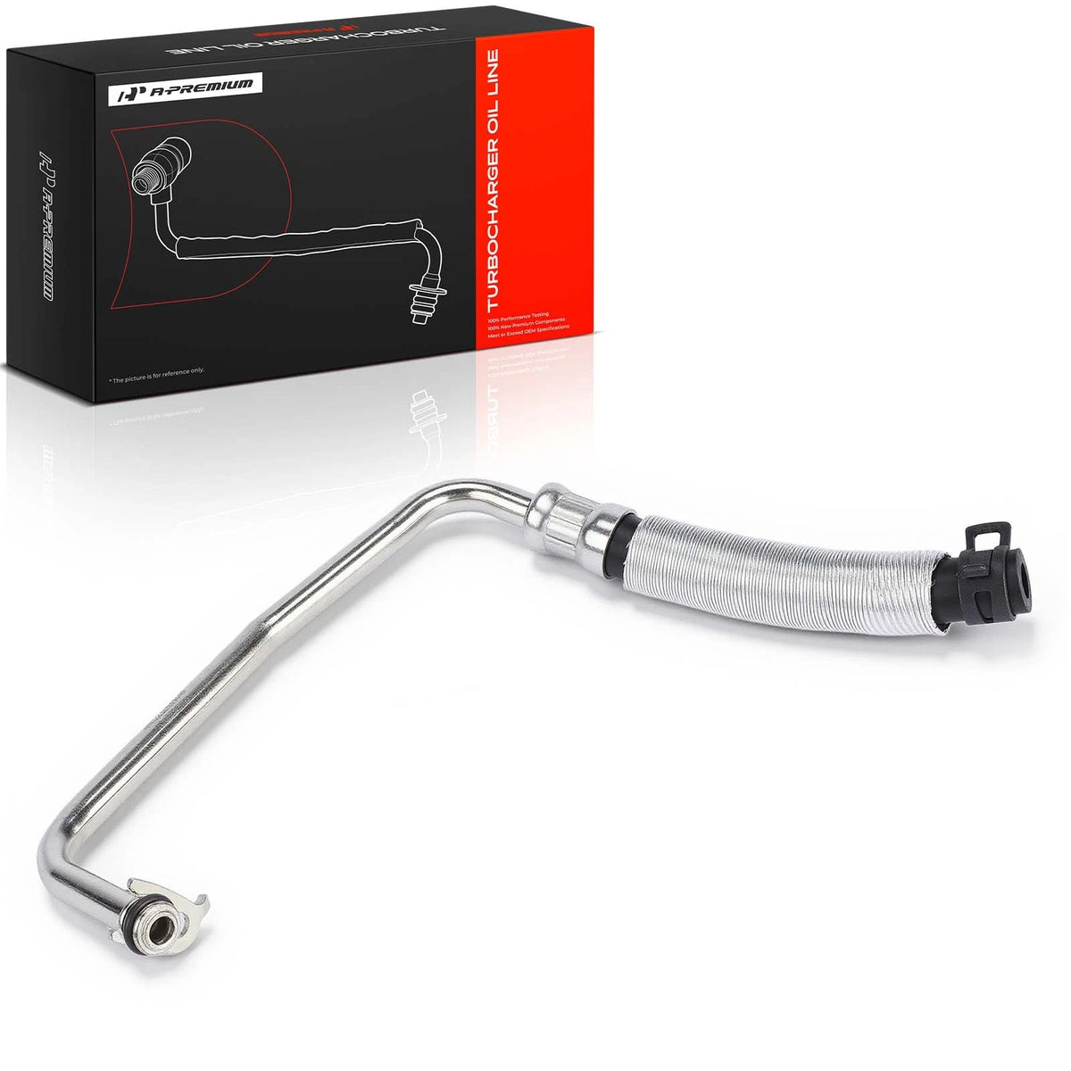 Turbocharger Coolant Return Line for Mercedes-Benz CLA250 GLA250 (2014–2019) 2702032802, 2702030900