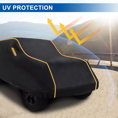 Car Cover for Jeep Wrangler JK JL (2007–2023) Waterproof UV Dust Custom Fit