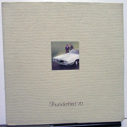 1970 Ford Thunderbird Sales Brochure - Canadian Dealer Edition
