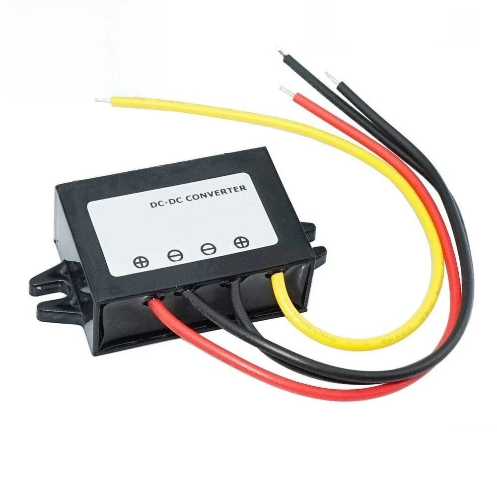 DC-DC Converter 15-50V to 12V 2A Waterproof Regulator for Automotive