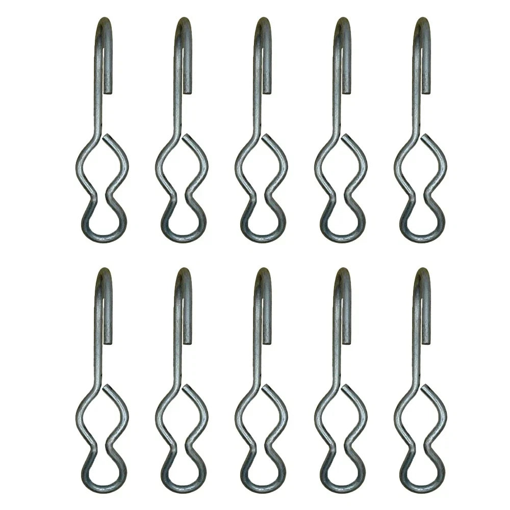 10 Piece Set Rubber Rope Hooks for Canvas/Tarp (TRRSJ)