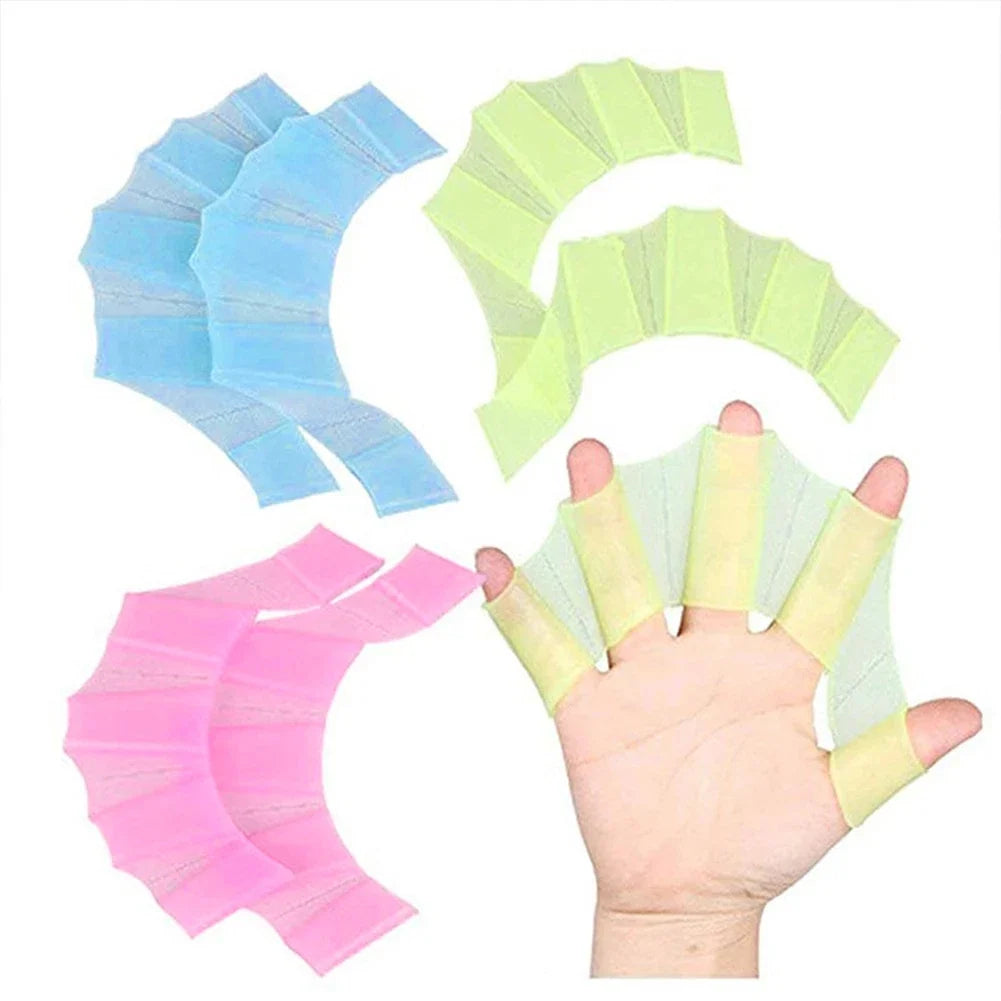 Swimming Flippers for Men Women Youth (S M L) - Soft Elastic Silicone