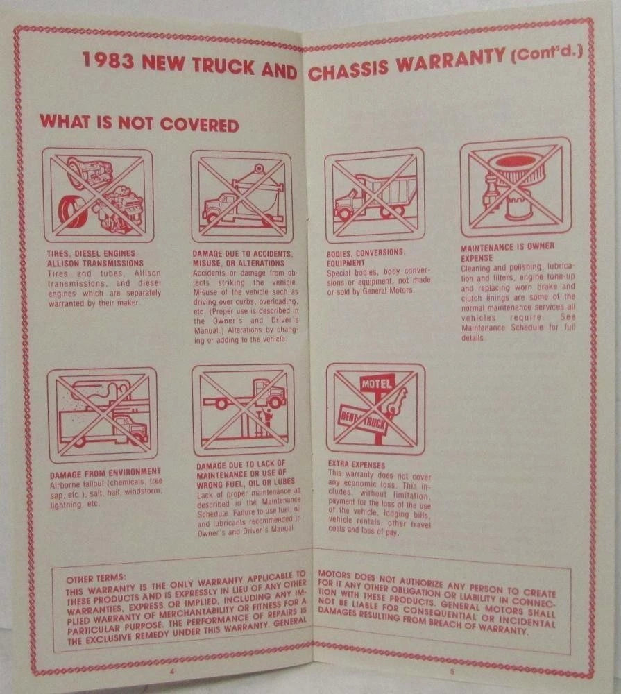 1983 GMC Truck 8 thru 9 Series Parts