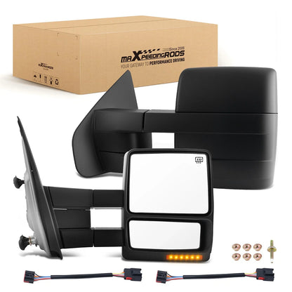 Heated Rear View Towing Mirrors for Ford F-150 (2007–2014) FO1320321 Pair