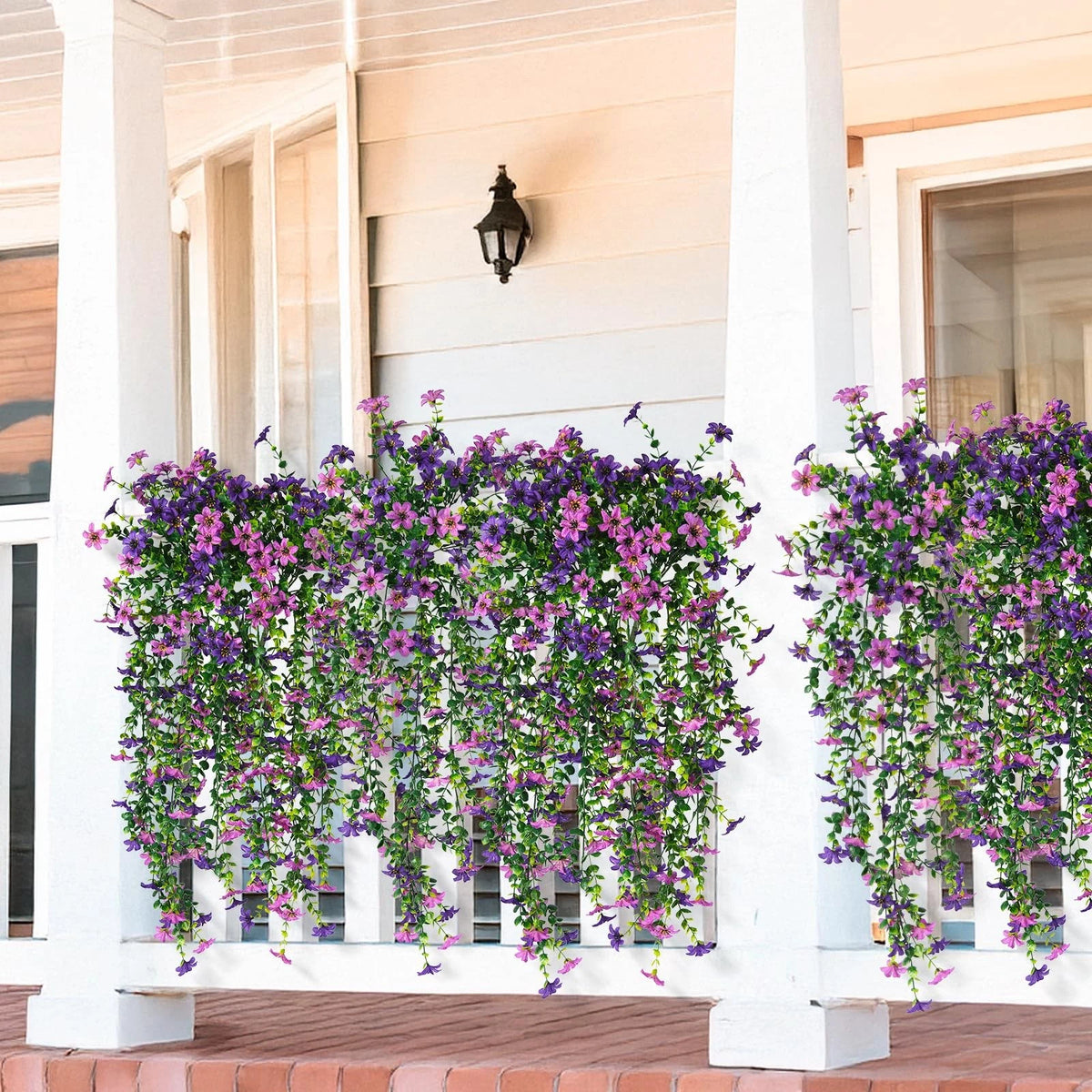 2X Artificial Fake Hanging Flowers for Outdoor (2023–2023)