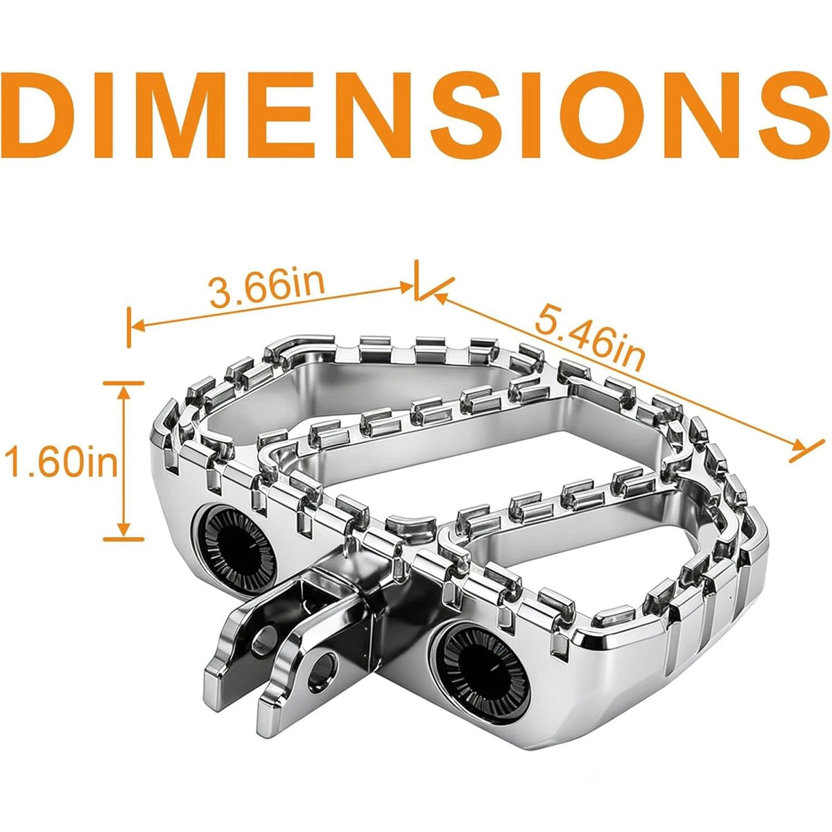 Adjustable Mini Floorboards Footpegs for Harley Softail (2018–2026)
