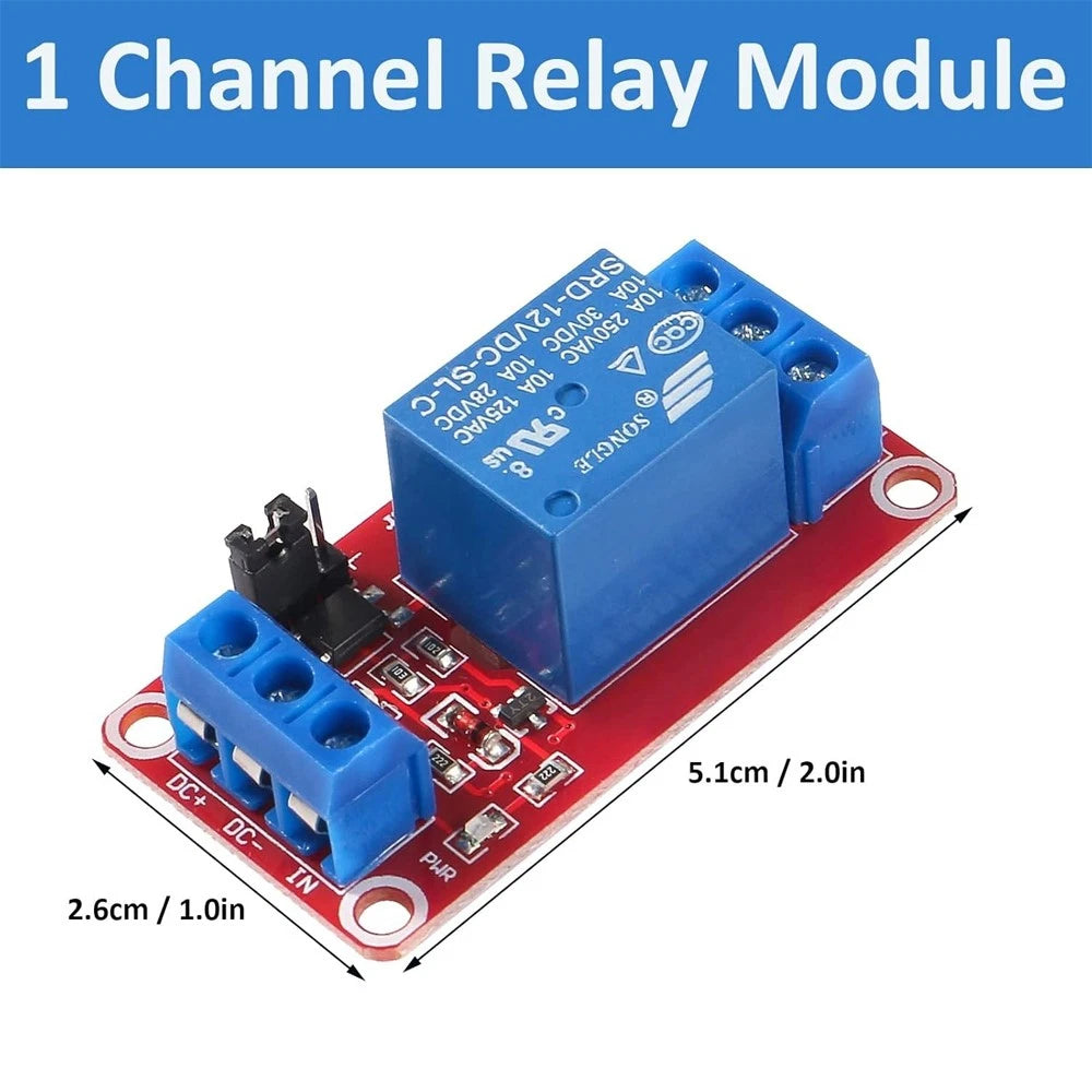 10pk Relay Module for Automotive Applications (DC 12V)