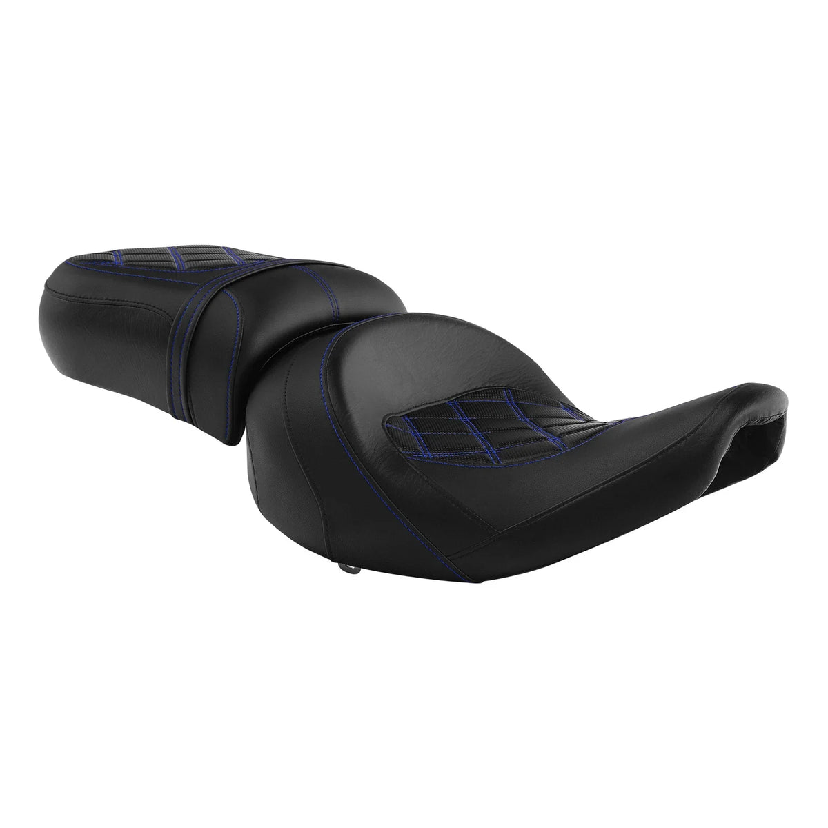 2X Black Driver Passenger Two-up Seat for Indian Roadmaster Chieftain (2014–2023)