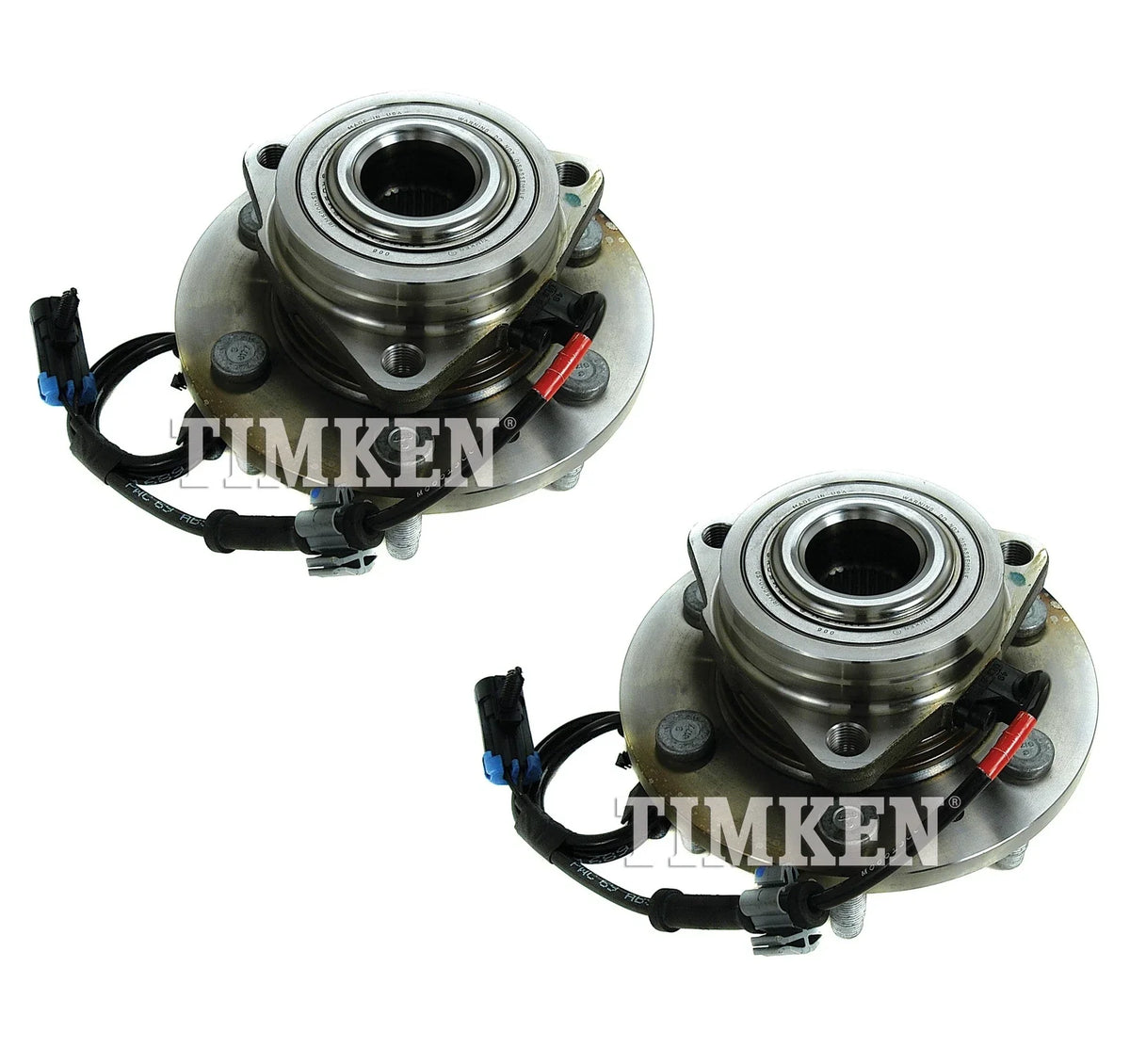 Set of 2 Rear Wheel Bearing and Hub Assemblies for Chevy GMC AWD