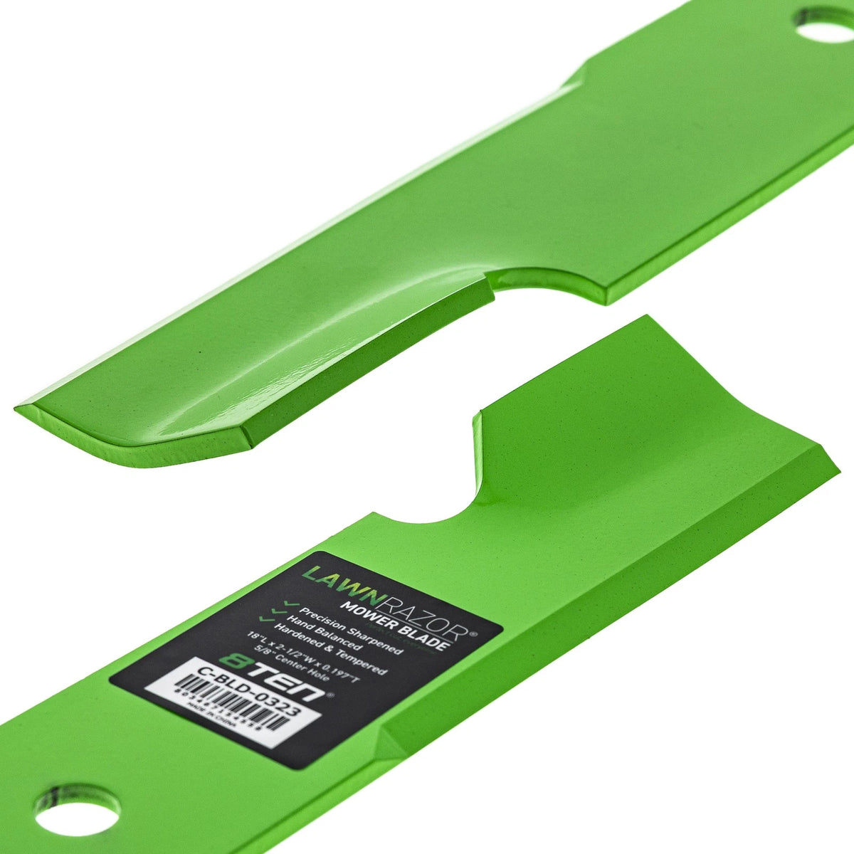 Set of 2 LawnRAZOR Blades for Cub Cadet H1536 MTD (00050125, 5101756S)