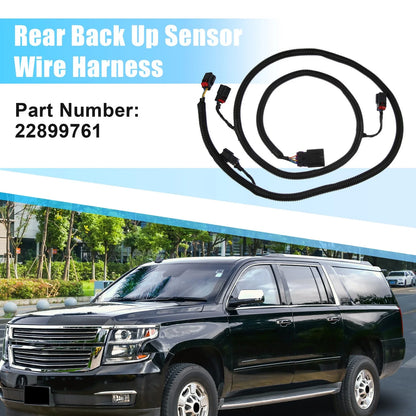 Rear Back Up Sensor Wire Harness for Chevy Suburban Tahoe (2007–2014)