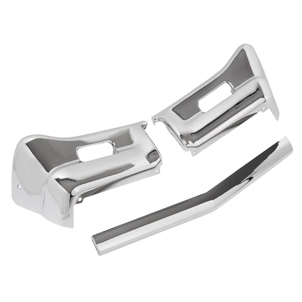 Set of 3 Chrome Front Bumper Panels for Chevy Impala (1964) CON-A000000797