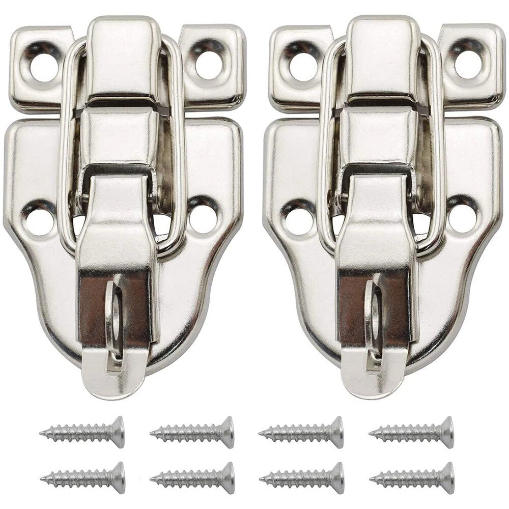 2X Latch Clasp Toggle Lock Buckle for Tool Box Case Decoration