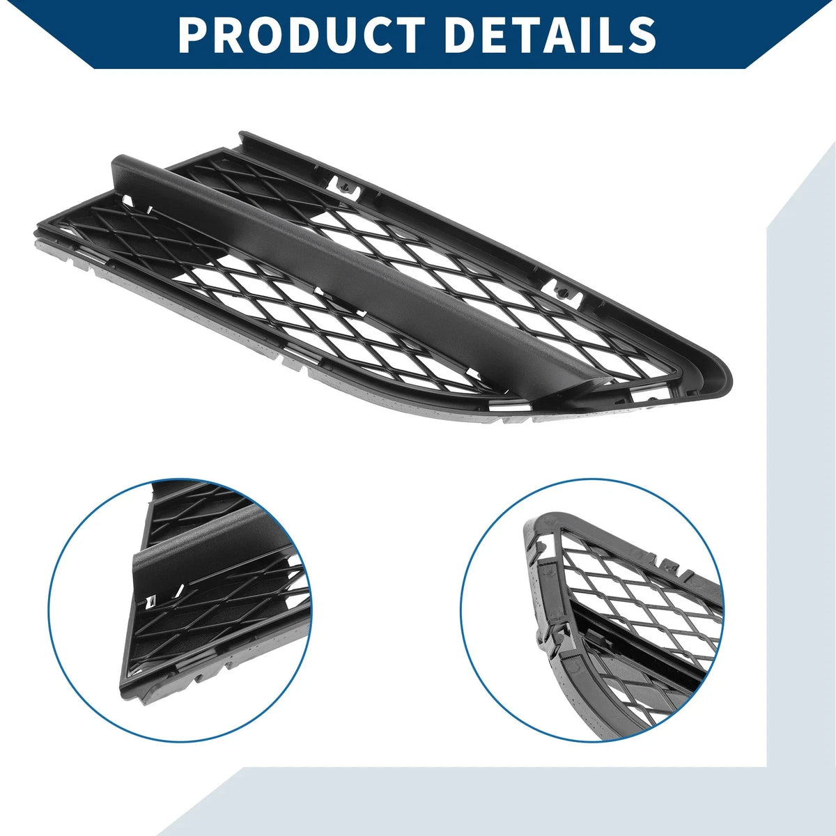1pc Fog Light Grill for BMW 328i (2009–2012) No. 51117198901