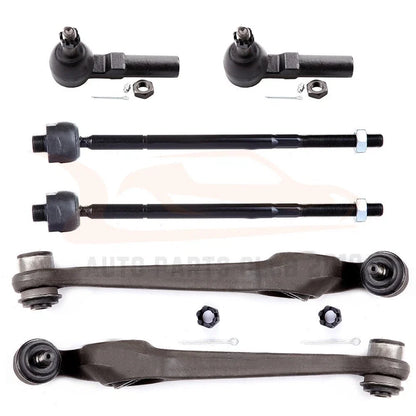 Set of 6 Front Control Arms Tie Rod Ends for Saturn SW2 SC SC1 SL SL1 (1991–2002)